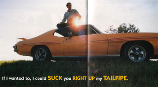 Although he’d never admit it, your uncle strongly identifies with Warren Oates as The GTO